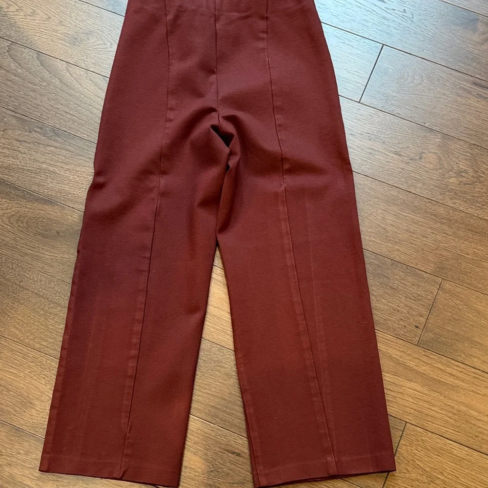 Banana Republic Pull On Burgundy Pants Size Medium C4-114